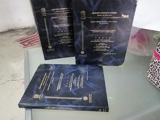 A A ENCUADERNACIÓN E IMPRENTA