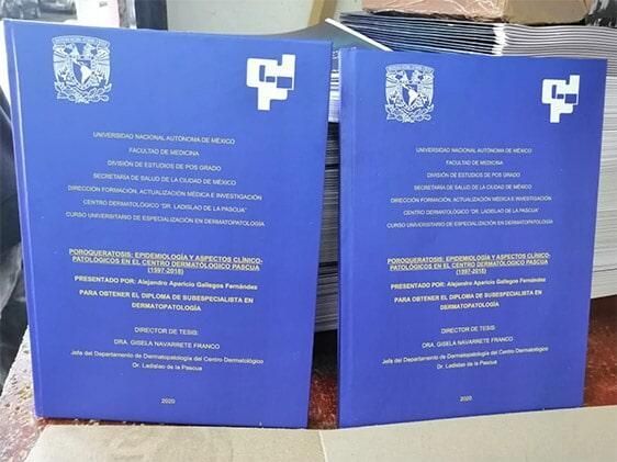 A A ENCUADERNACIÓN E IMPRENTA