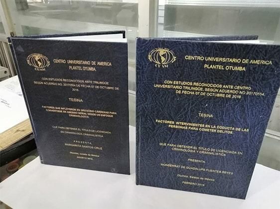 A A ENCUADERNACIÓN E IMPRENTA