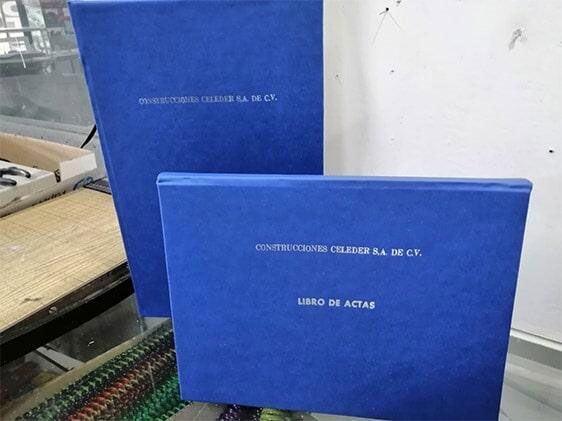 A A ENCUADERNACIÓN E IMPRENTA