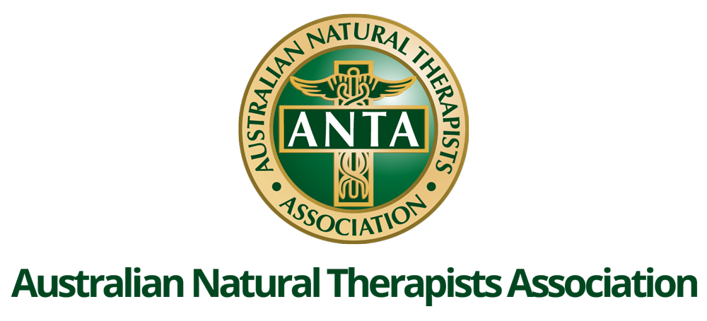 the logo for the Australian Natural Therapists Association