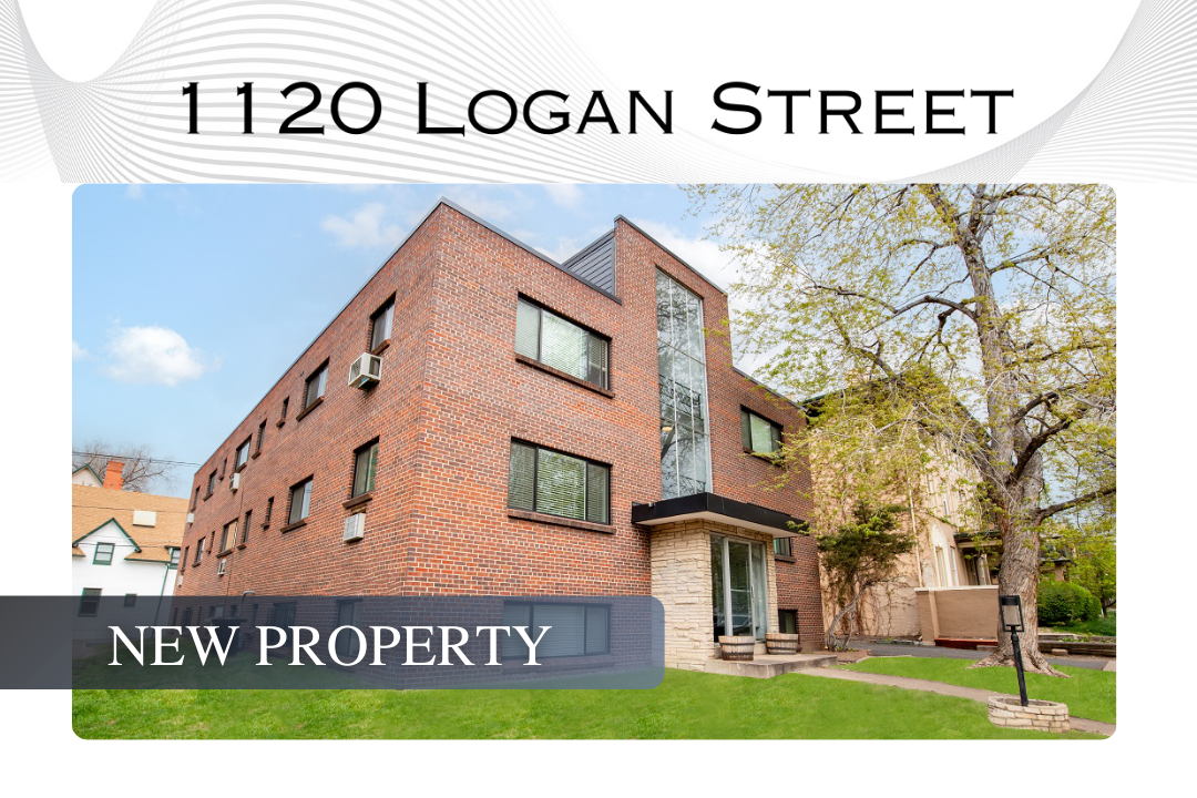 1120 Logan Street, located in Denver, Colorado, within the Capitol Hill neighborhood. 