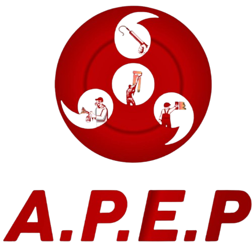 A logo for a company called a.p.e.p.