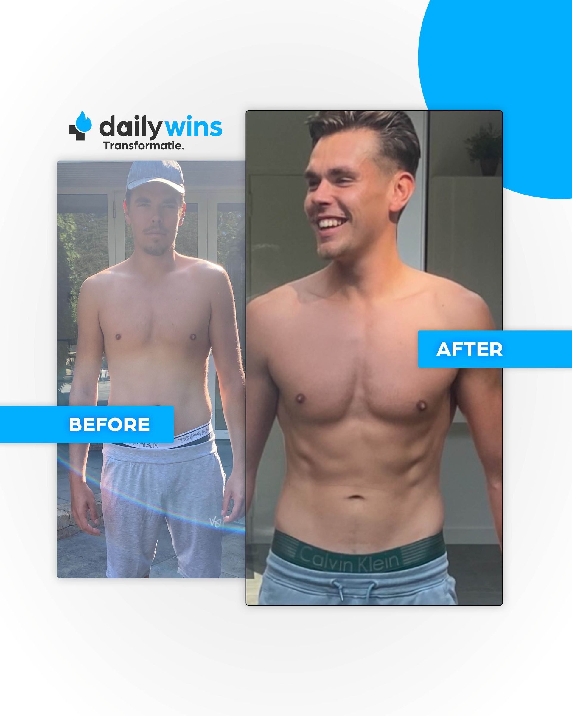 DailyWins before and after transformation image
