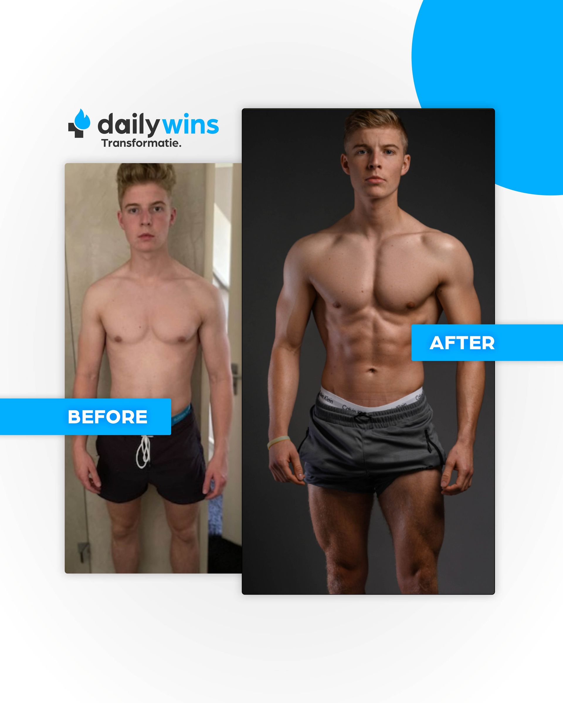 DailyWins before and after transformation image
