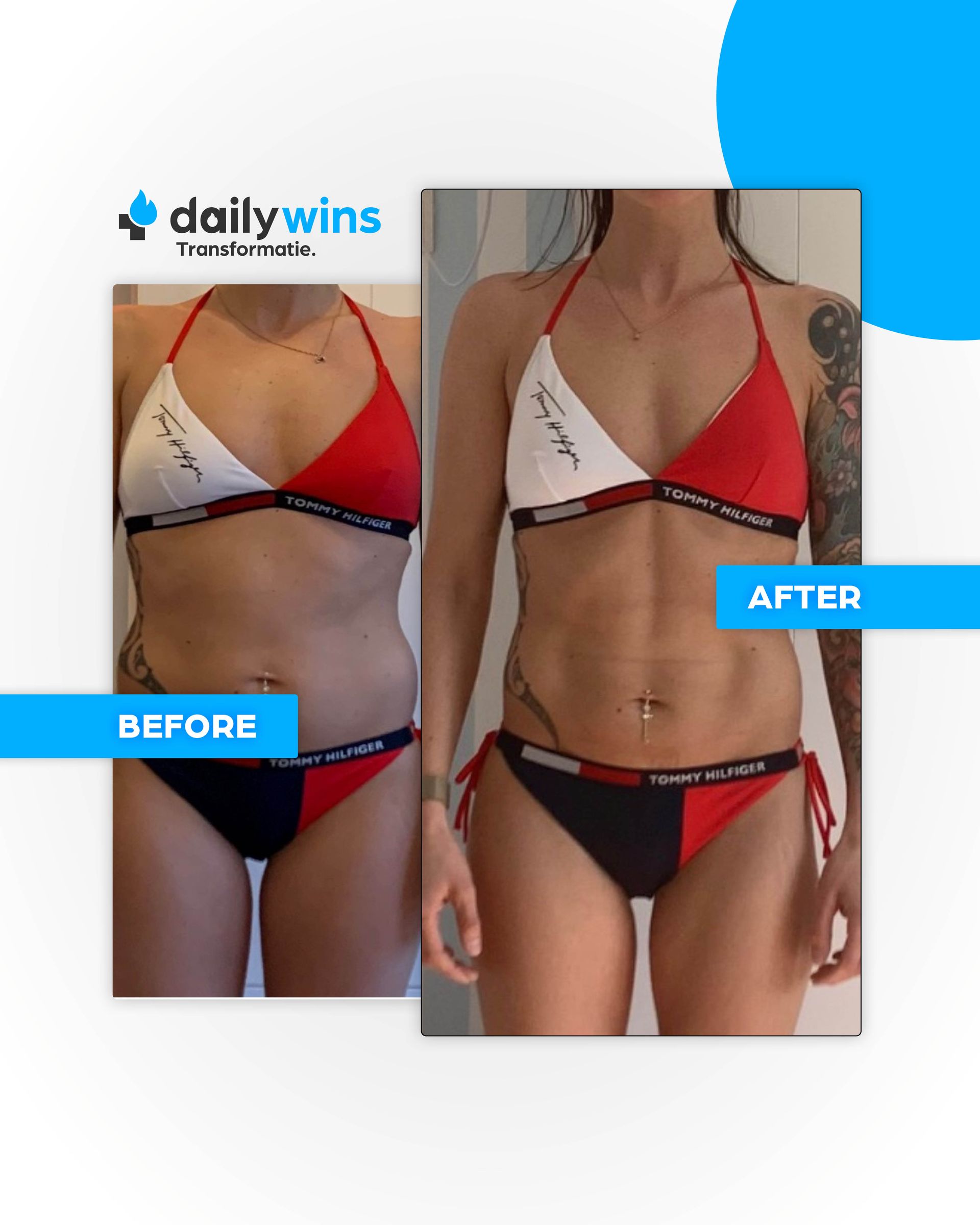 DailyWins before and after transformation image