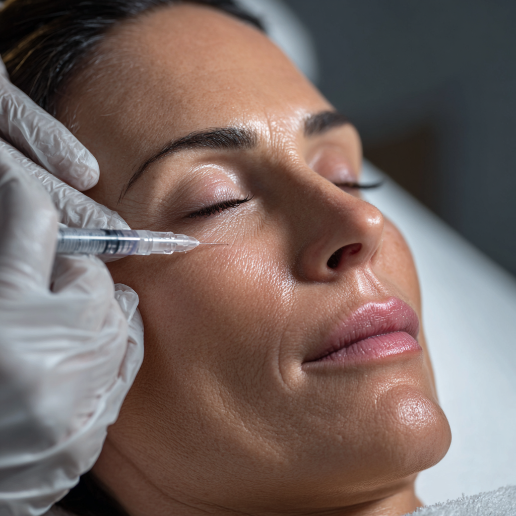 Under-eye dermal fillers in Carmel, IN