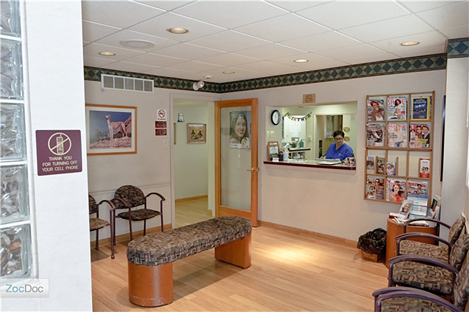 Inside office at Shore-Snyder Dental Center
