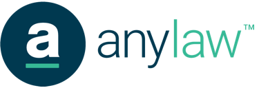 A logo for a company called a anylaw.
