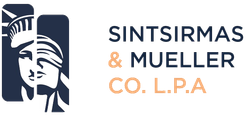 The logo for sintsirmas & mueller co. l.p.a