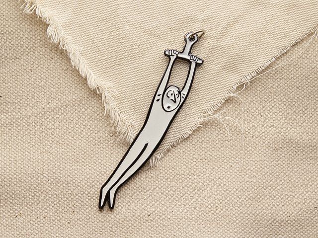 Pingente personalizado de metal