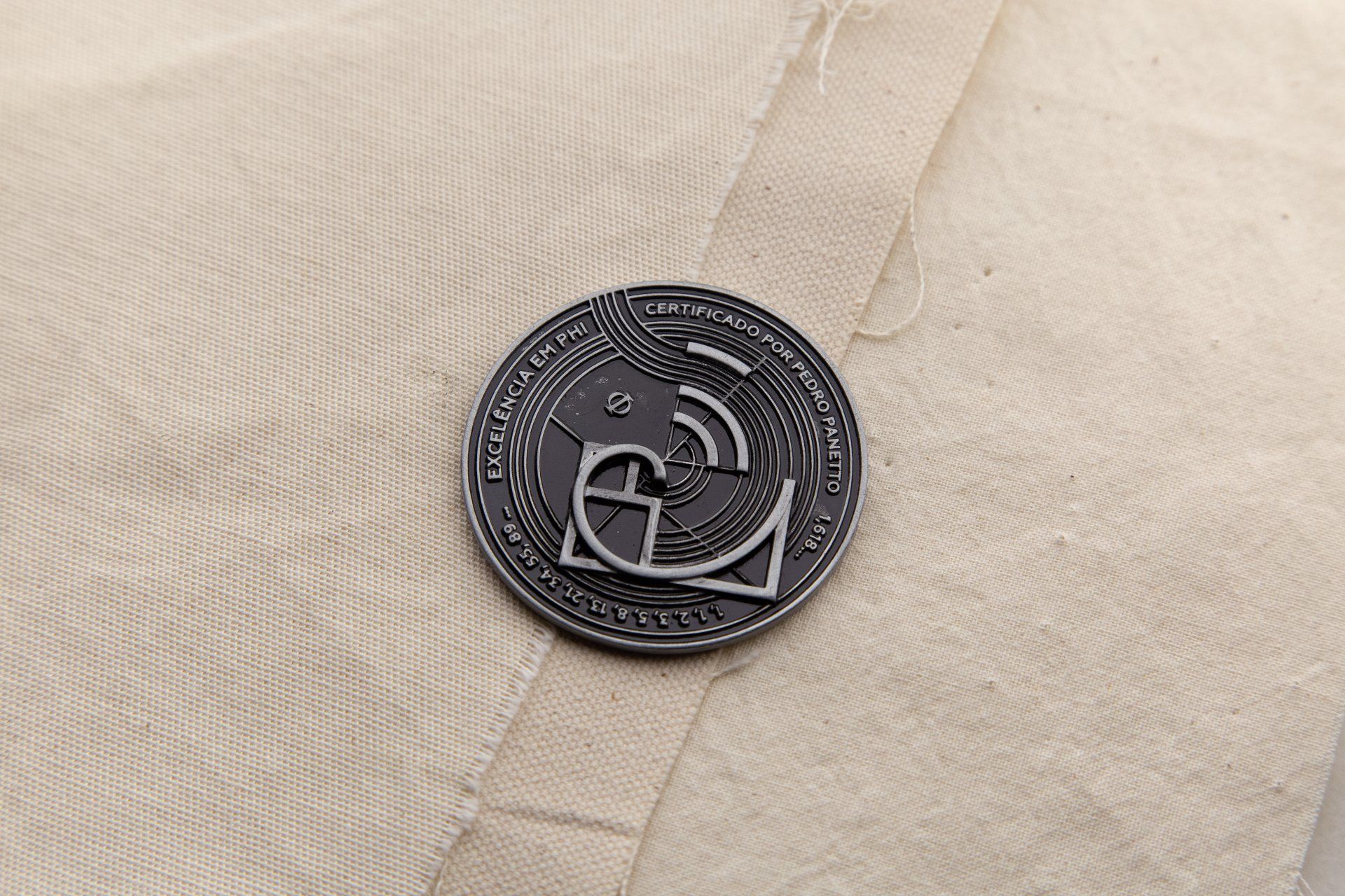 Moeda personalizado de metal