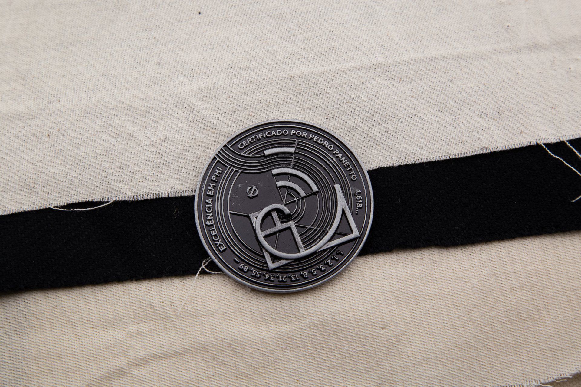 Moeda personalizada de metal