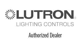 Lutron lighting controls logo with 