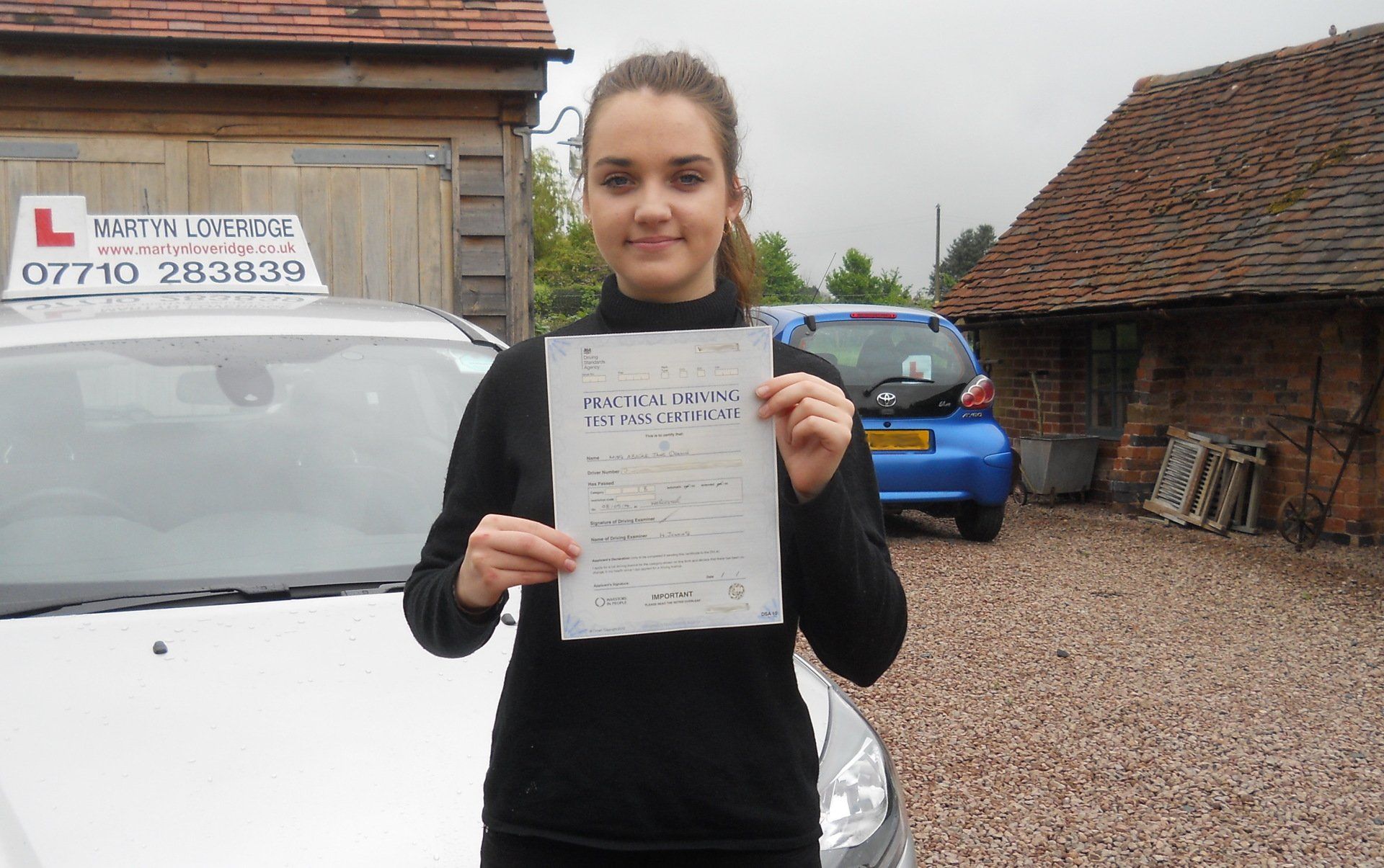 Martyn Loveridge Driver Training's customer 21