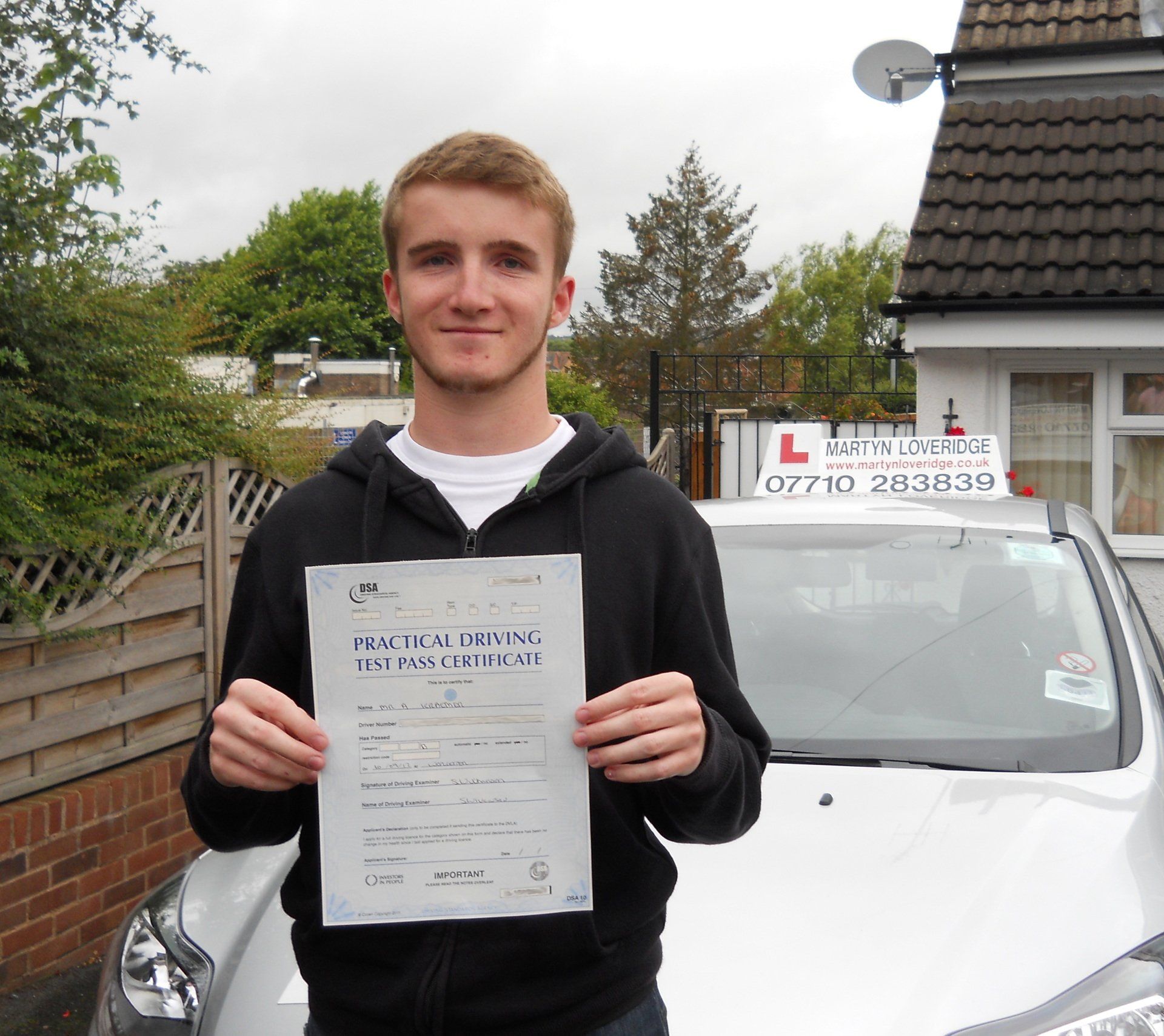 Martyn Loveridge Driver Training's customer 122