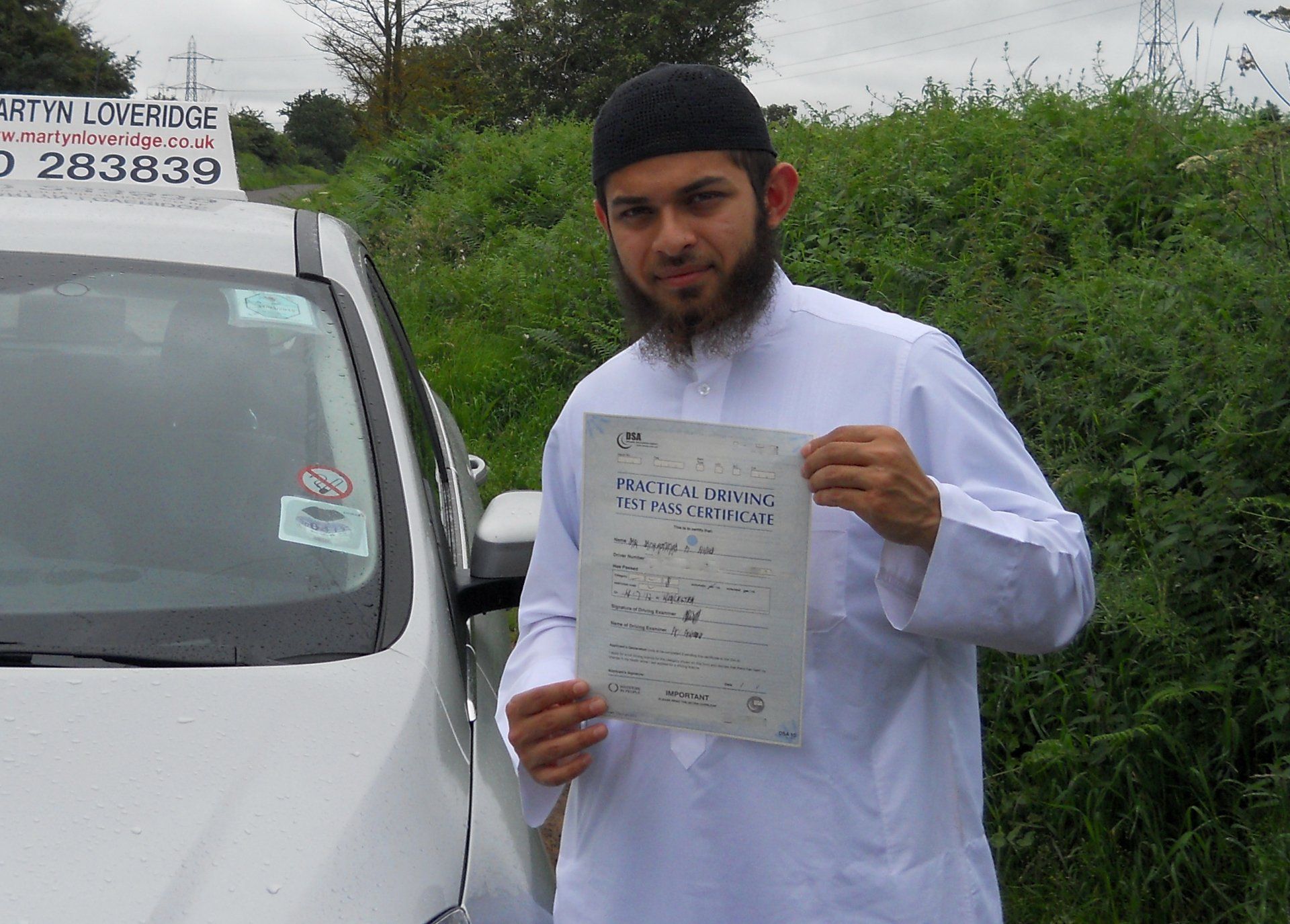 Martyn Loveridge Driver Training's customer 121