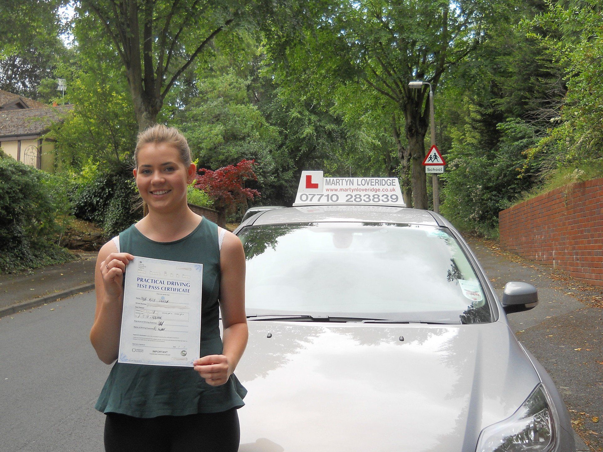 Martyn Loveridge Driver Training's customer 116