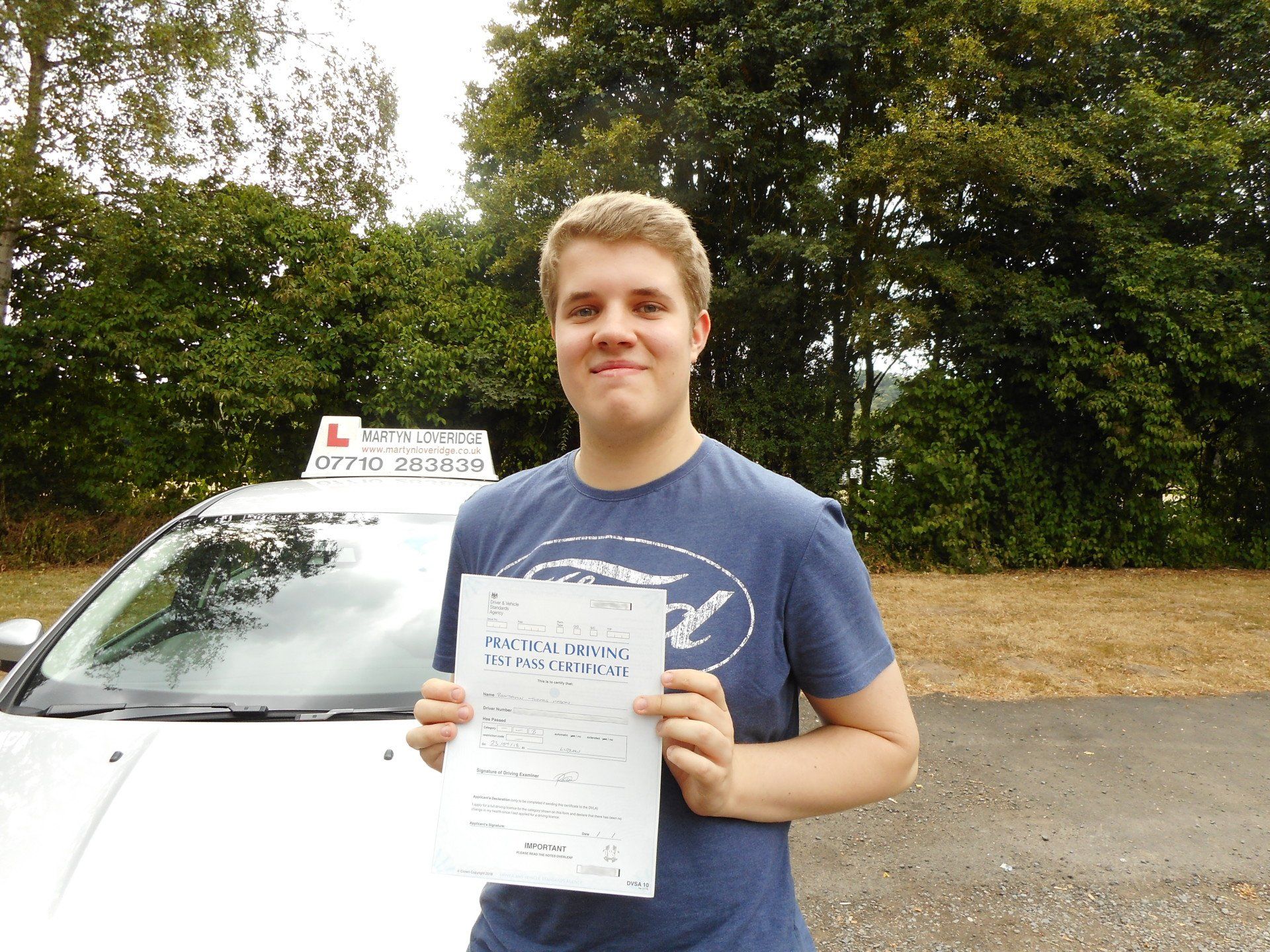 Martyn Loveridge Driver Training's customer 5