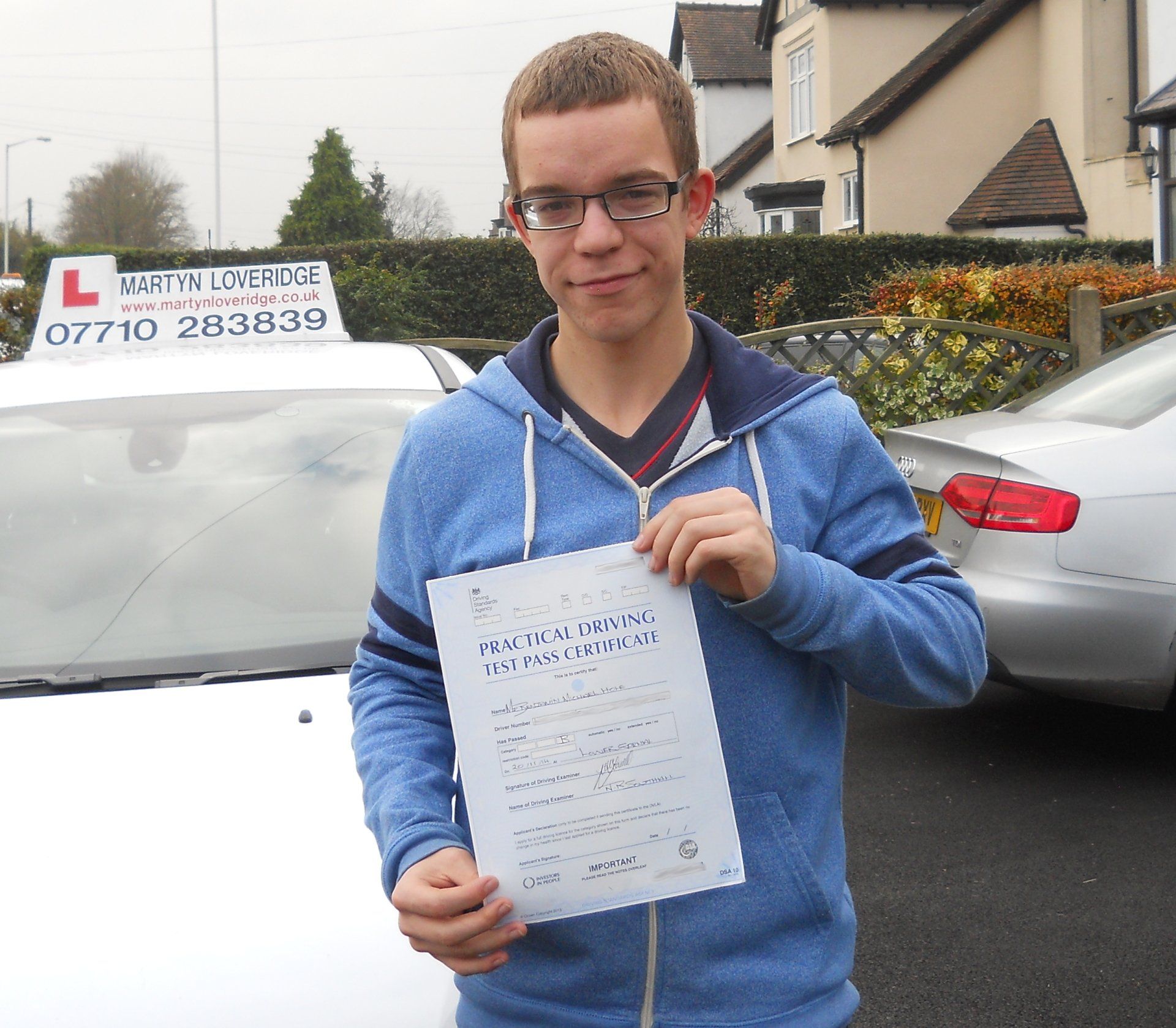 Martyn Loveridge Driver Training's customer 110