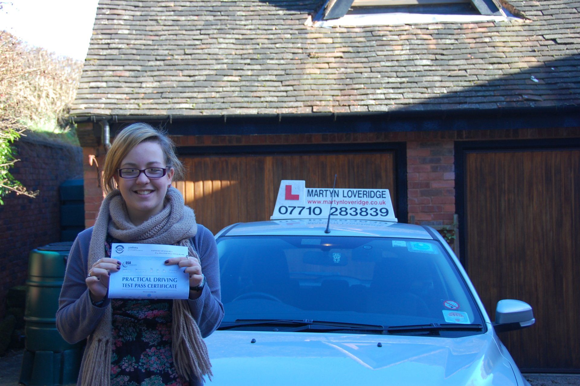 Martyn Loveridge Driver Training's customer 107