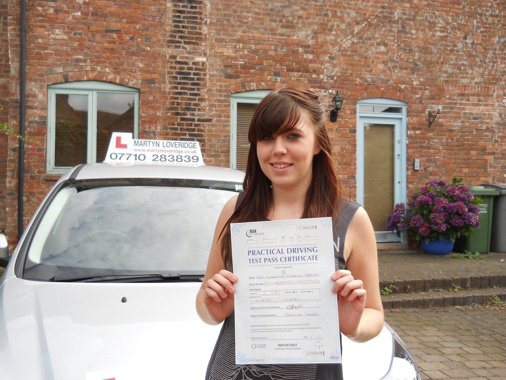 Martyn Loveridge Driver Training's customer 99