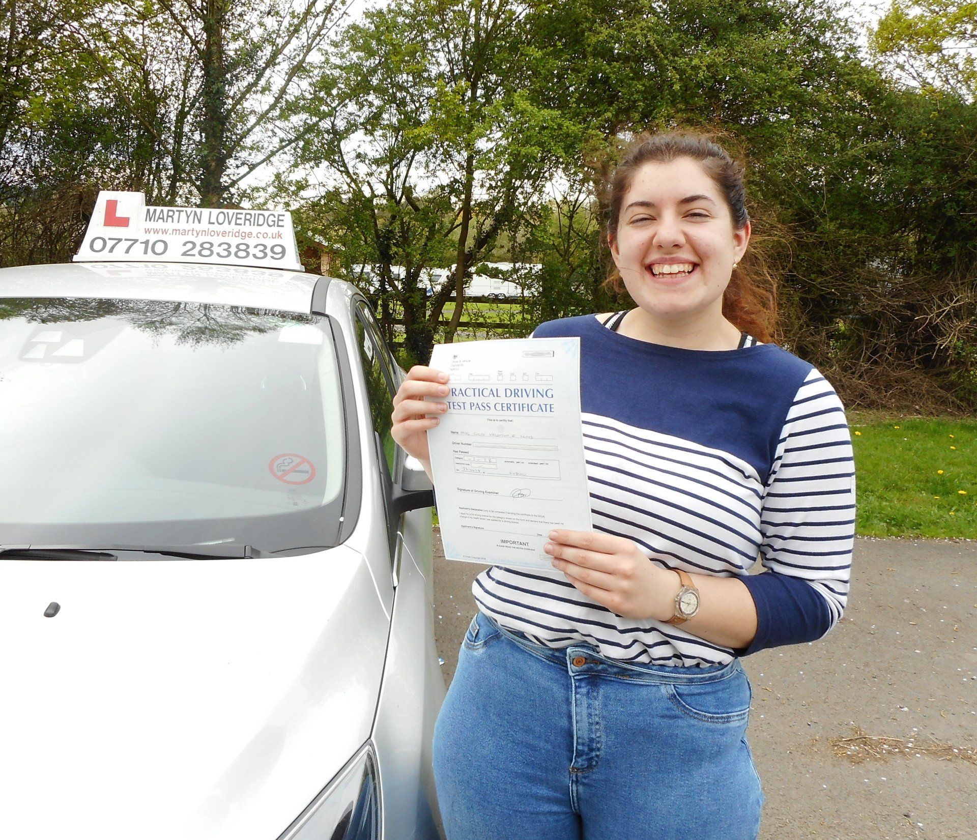 Martyn Loveridge Driver Training's customer 100