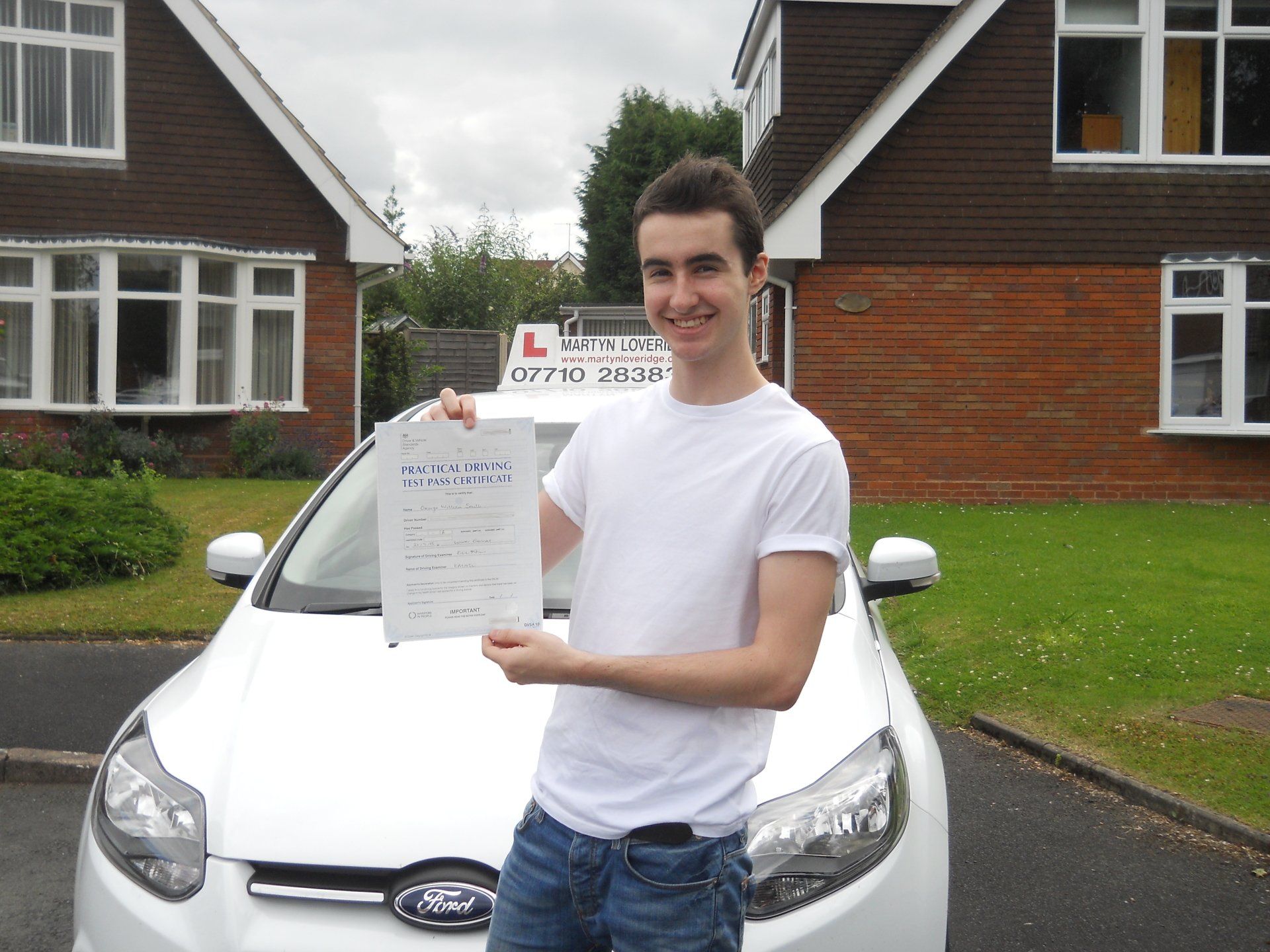 Martyn Loveridge Driver Training's customer 83