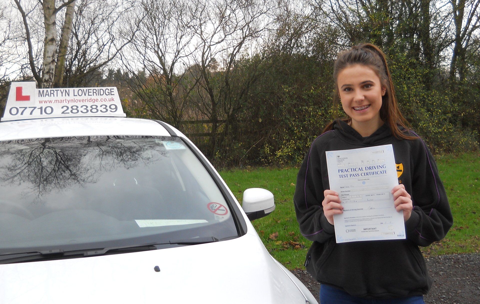 Martyn Loveridge Driver Training's customer 92