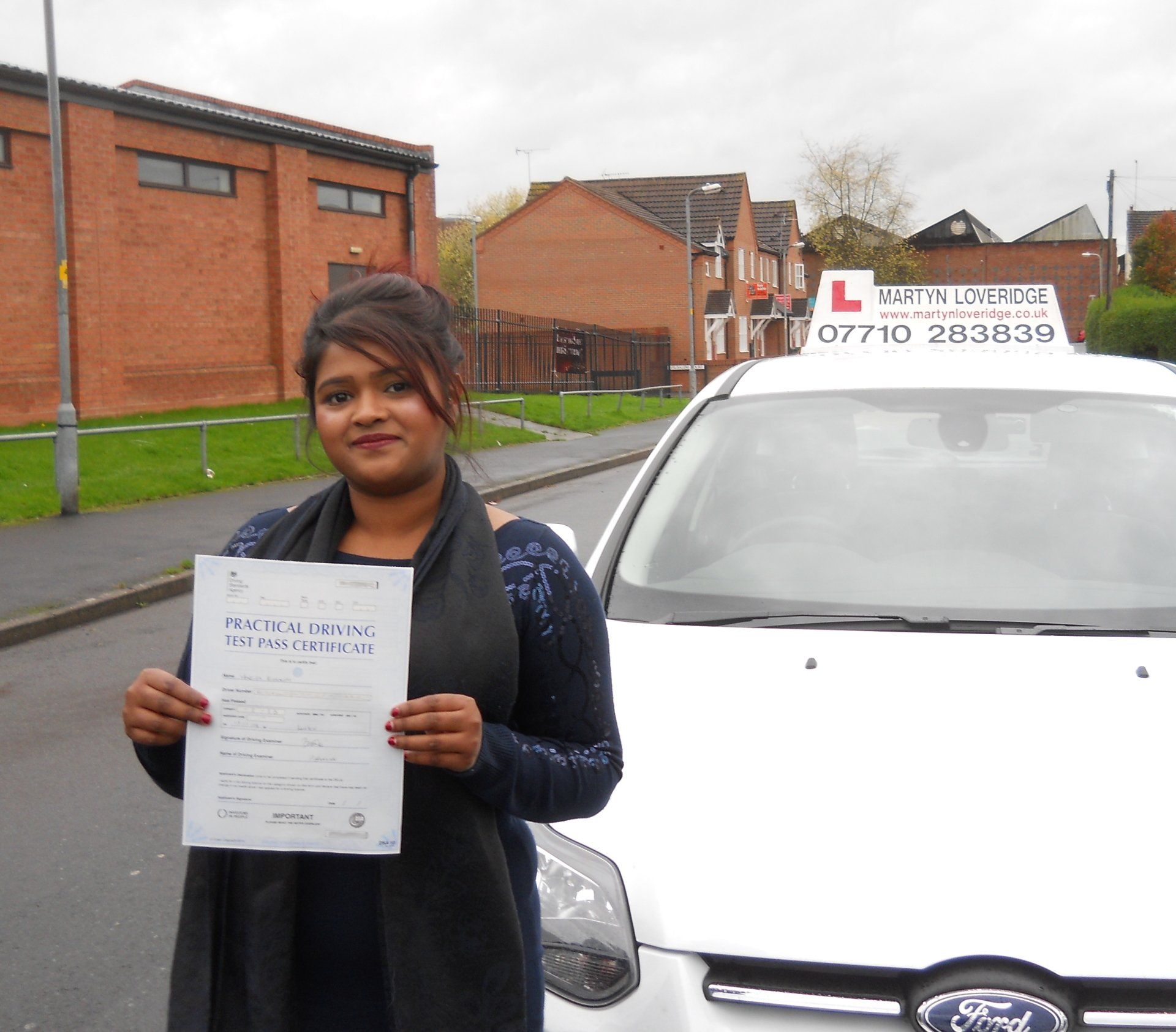 Martyn Loveridge Driver Training's customer 13