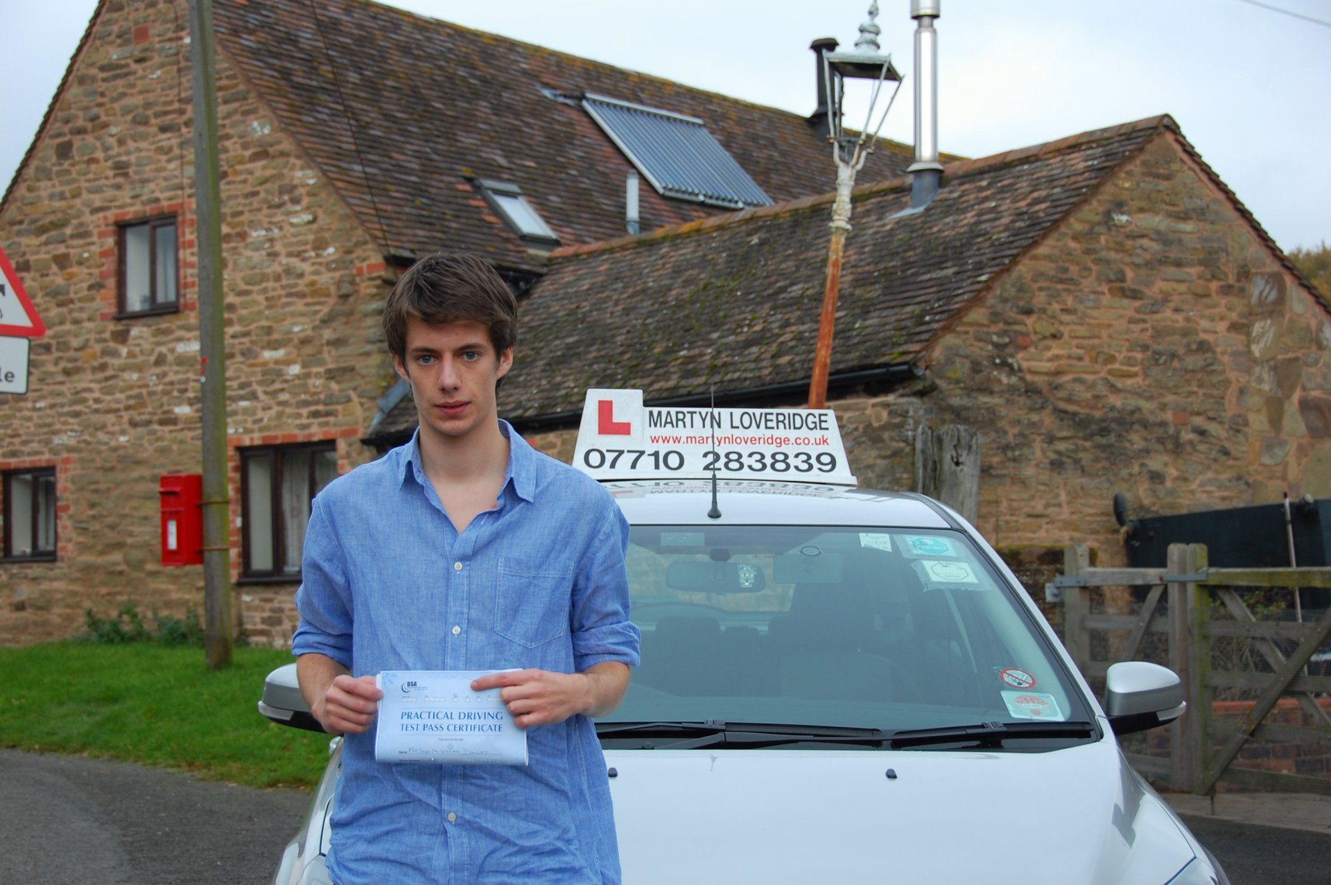 Martyn Loveridge Driver Training's customer 75