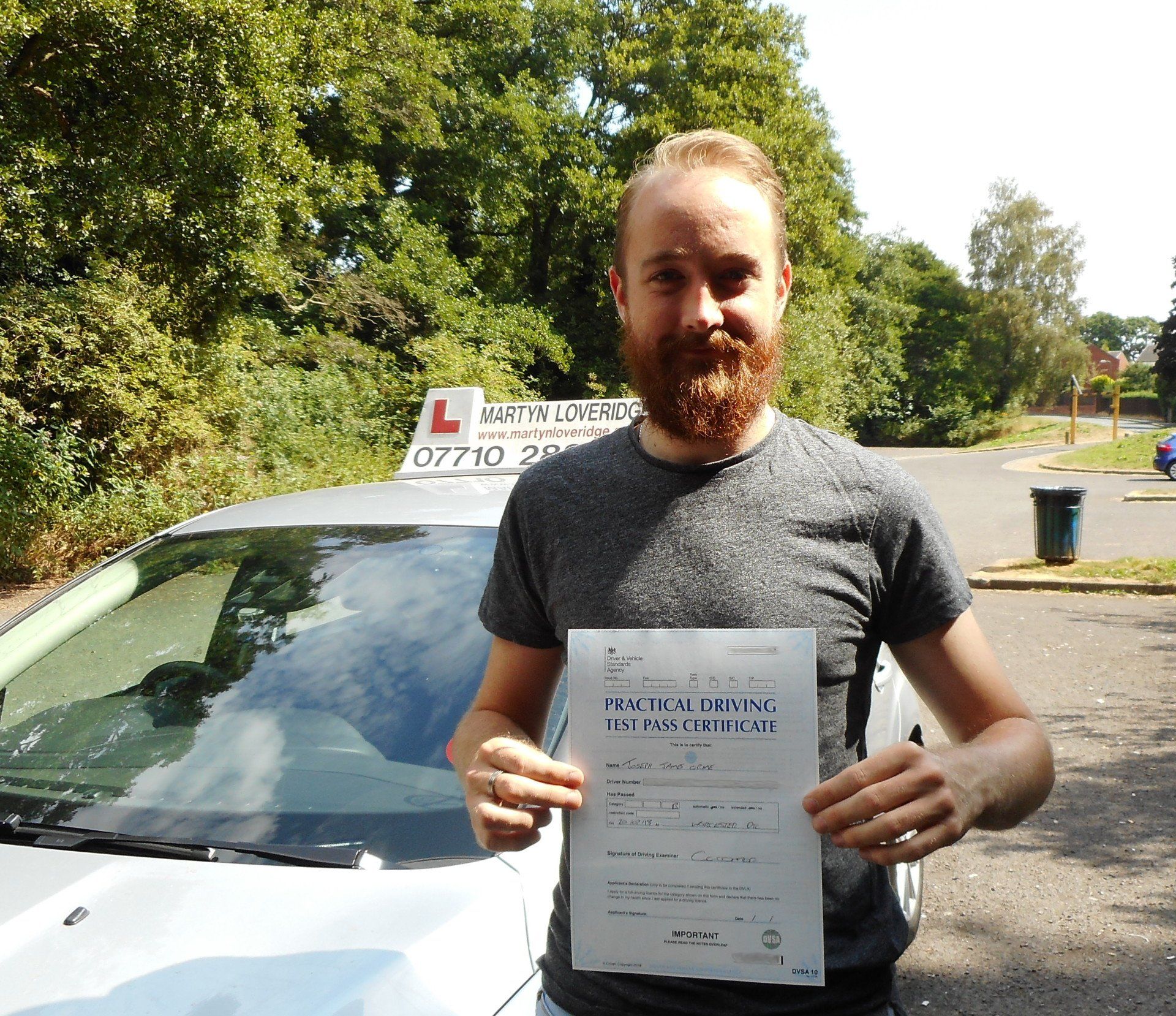 Martyn Loveridge Driver Training's customer 9