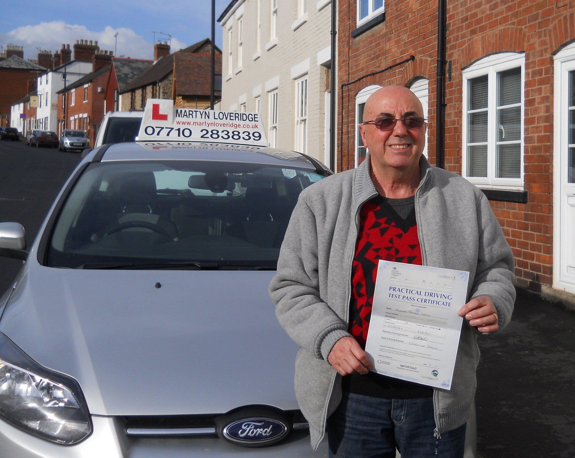 Martyn Loveridge Driver Training's customer 80