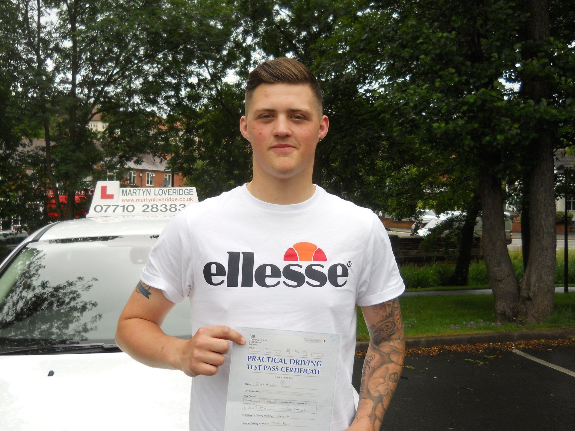 Martyn Loveridge Driver Training's customer 63