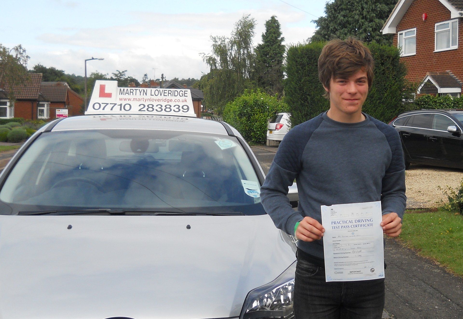 Martyn Loveridge Driver Training's customer 79