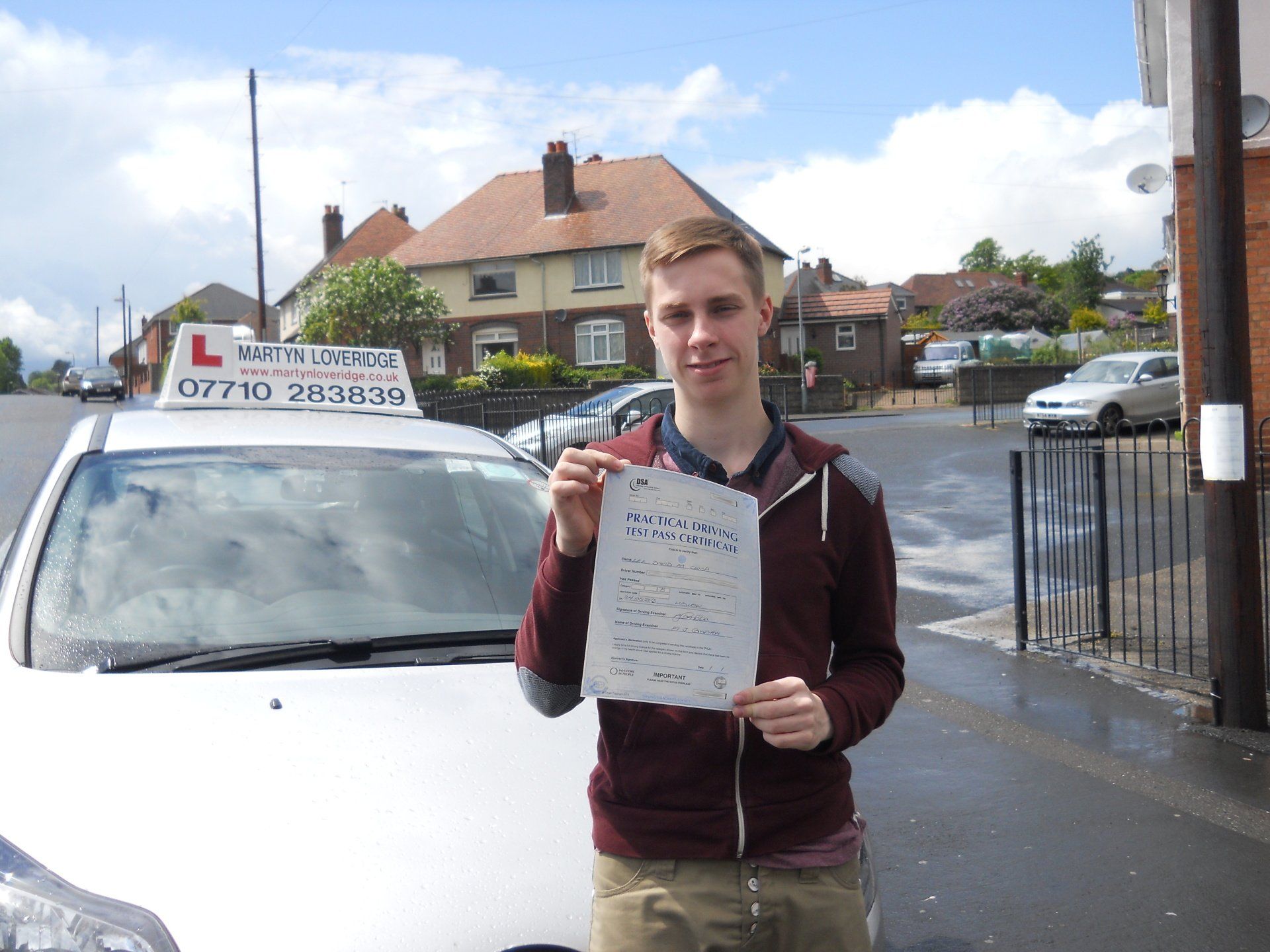 Martyn Loveridge Driver Training's customer 66