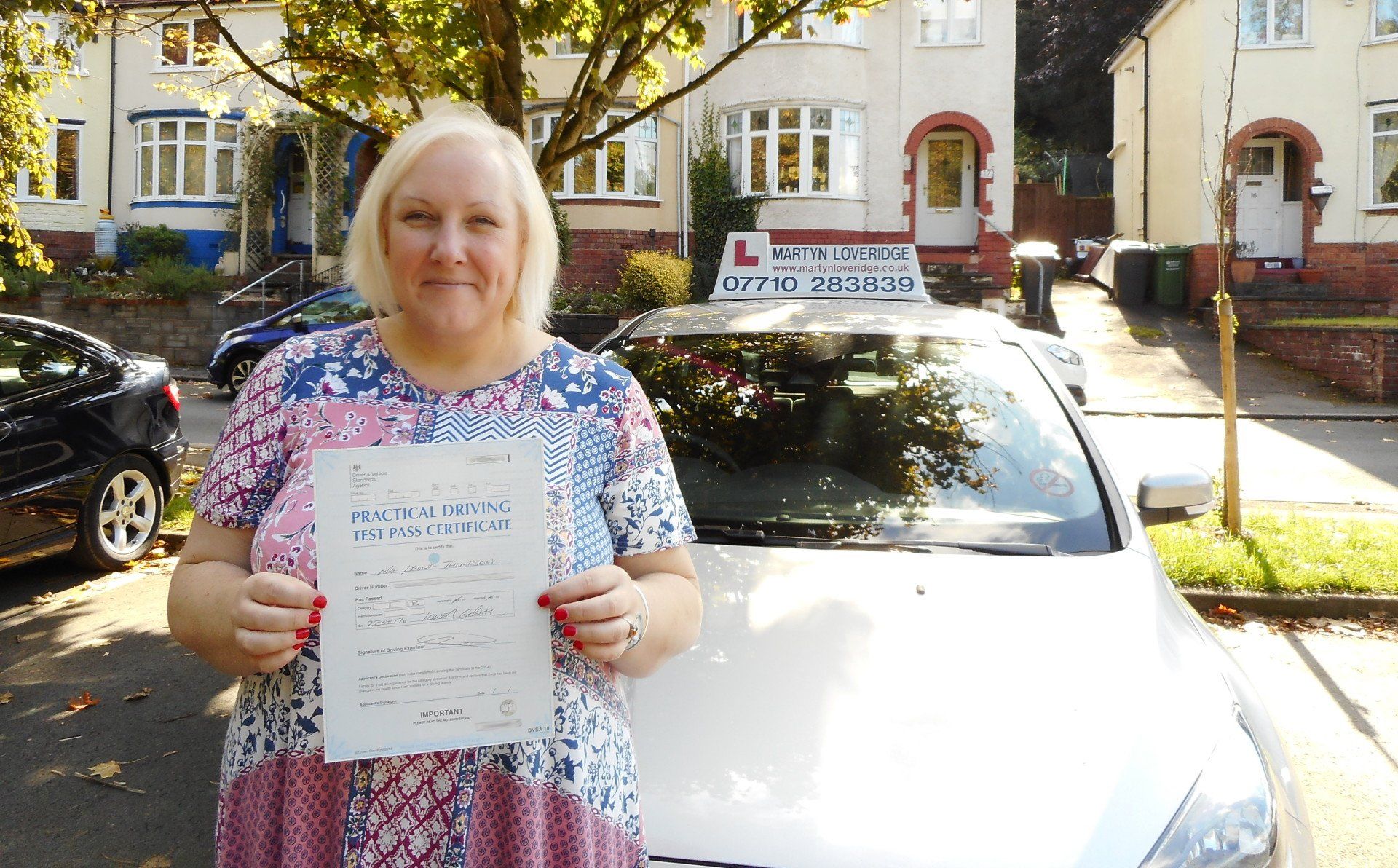Martyn Loveridge Driver Training's customer 3