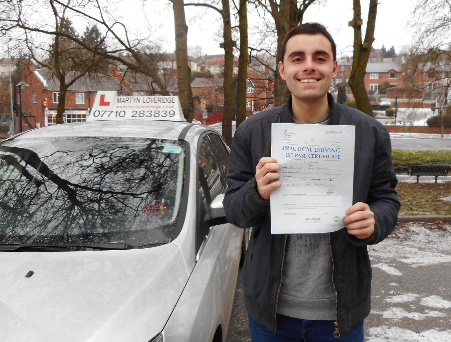 Martyn Loveridge Driver Training's customer 65
