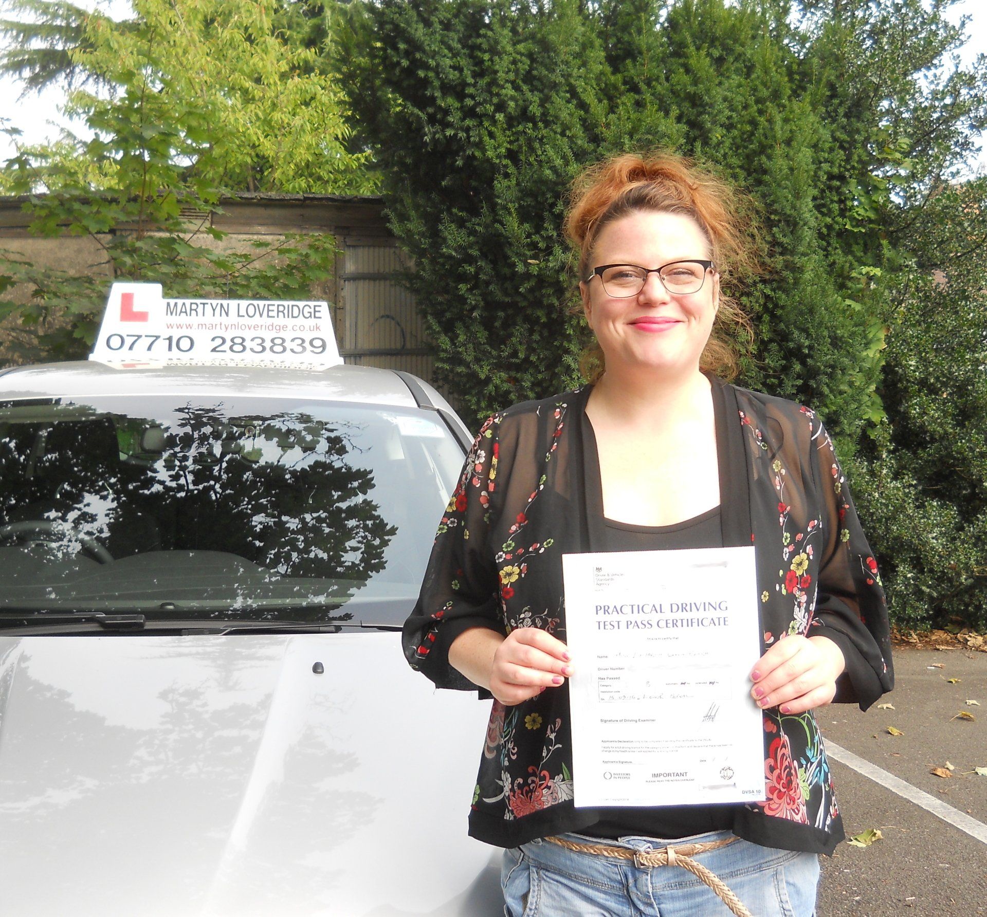 Martyn Loveridge Driver Training's customer 61