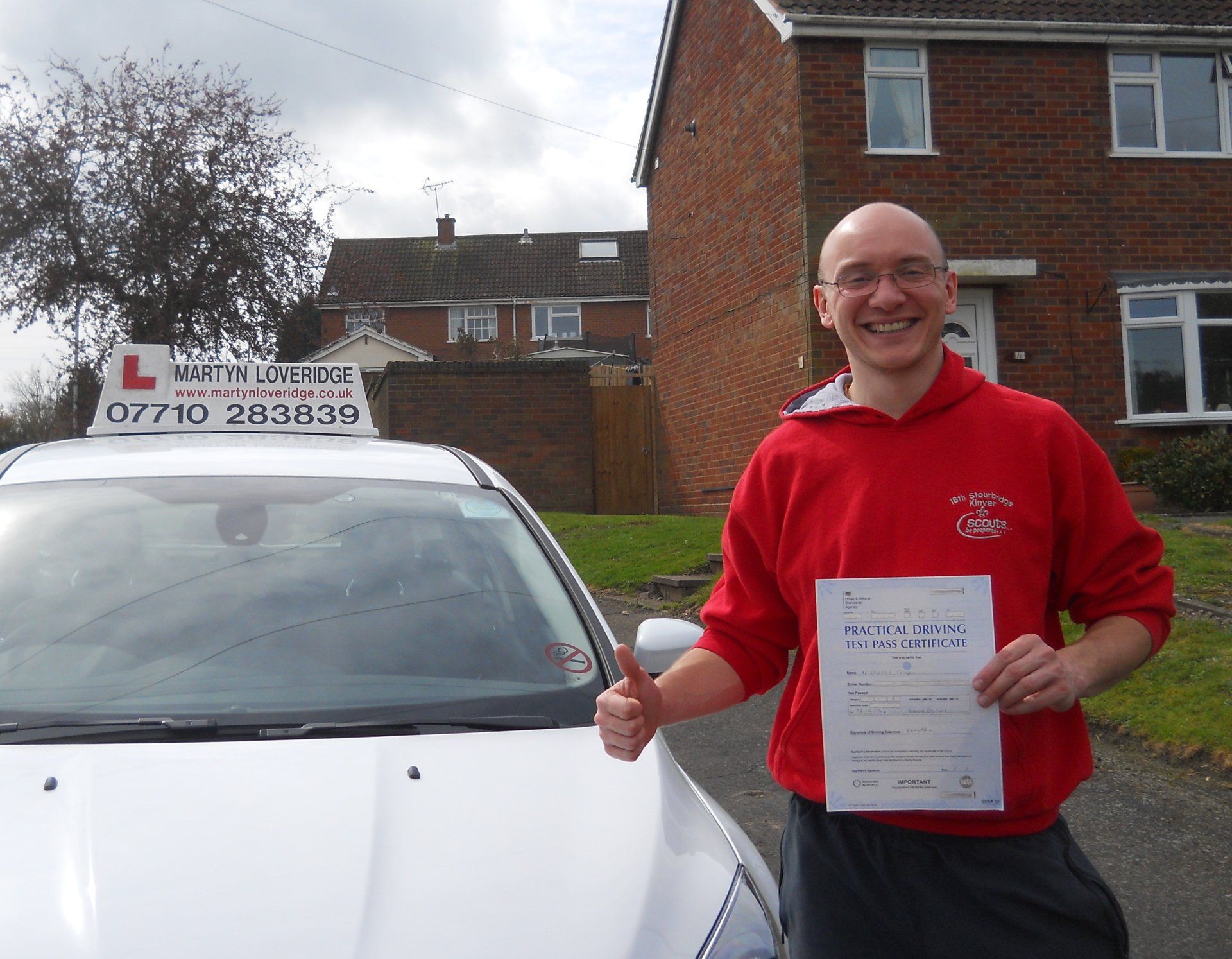 Martyn Loveridge Driver Training's customer 50