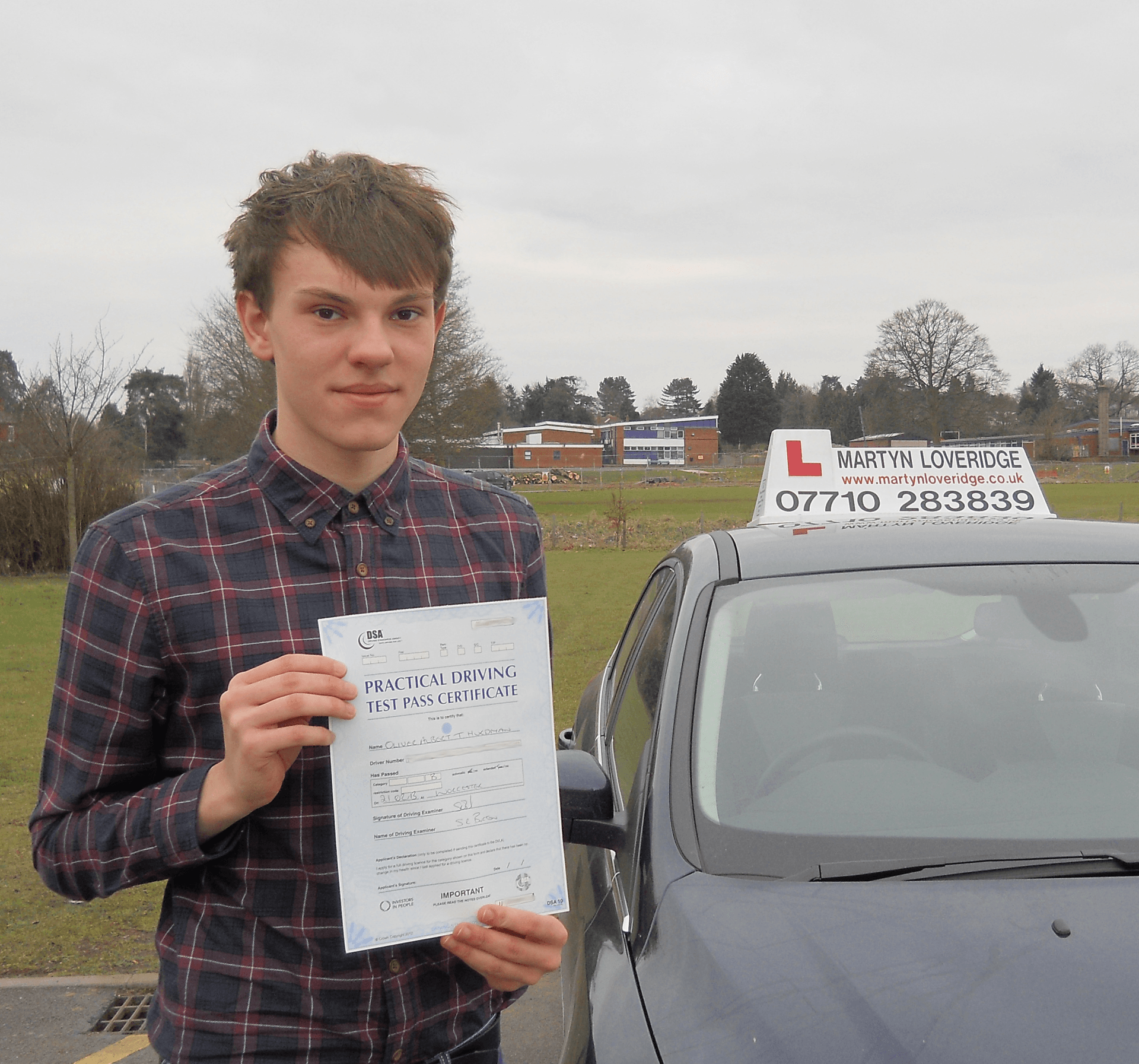 Martyn Loveridge Driver Training's customer 33