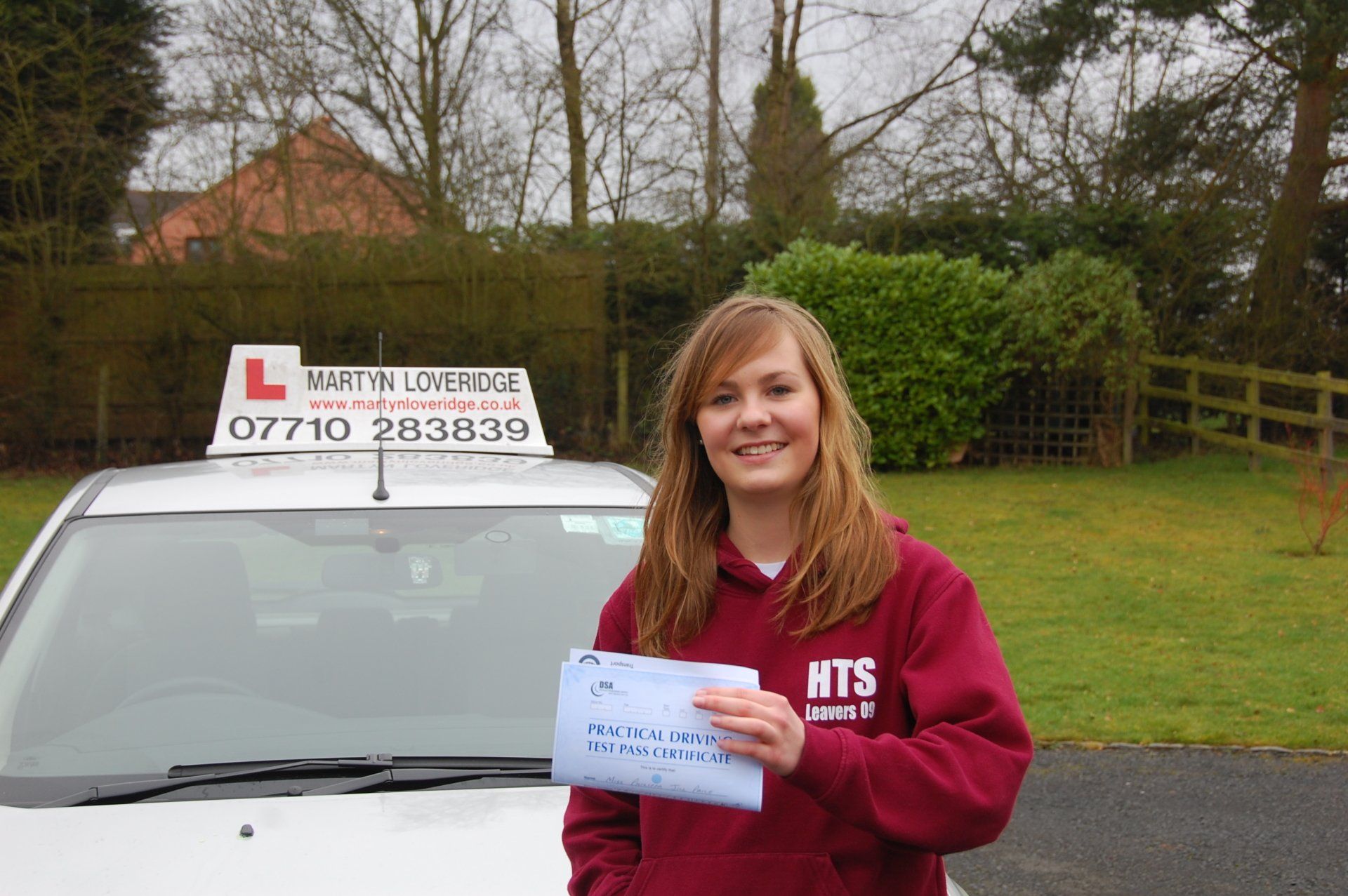 Martyn Loveridge Driver Training's customer 39