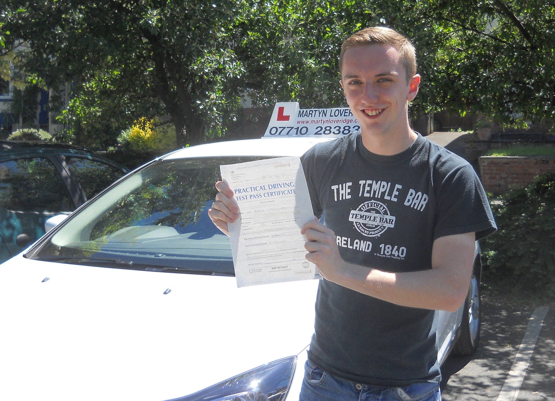 Martyn Loveridge Driver Training's customer 41