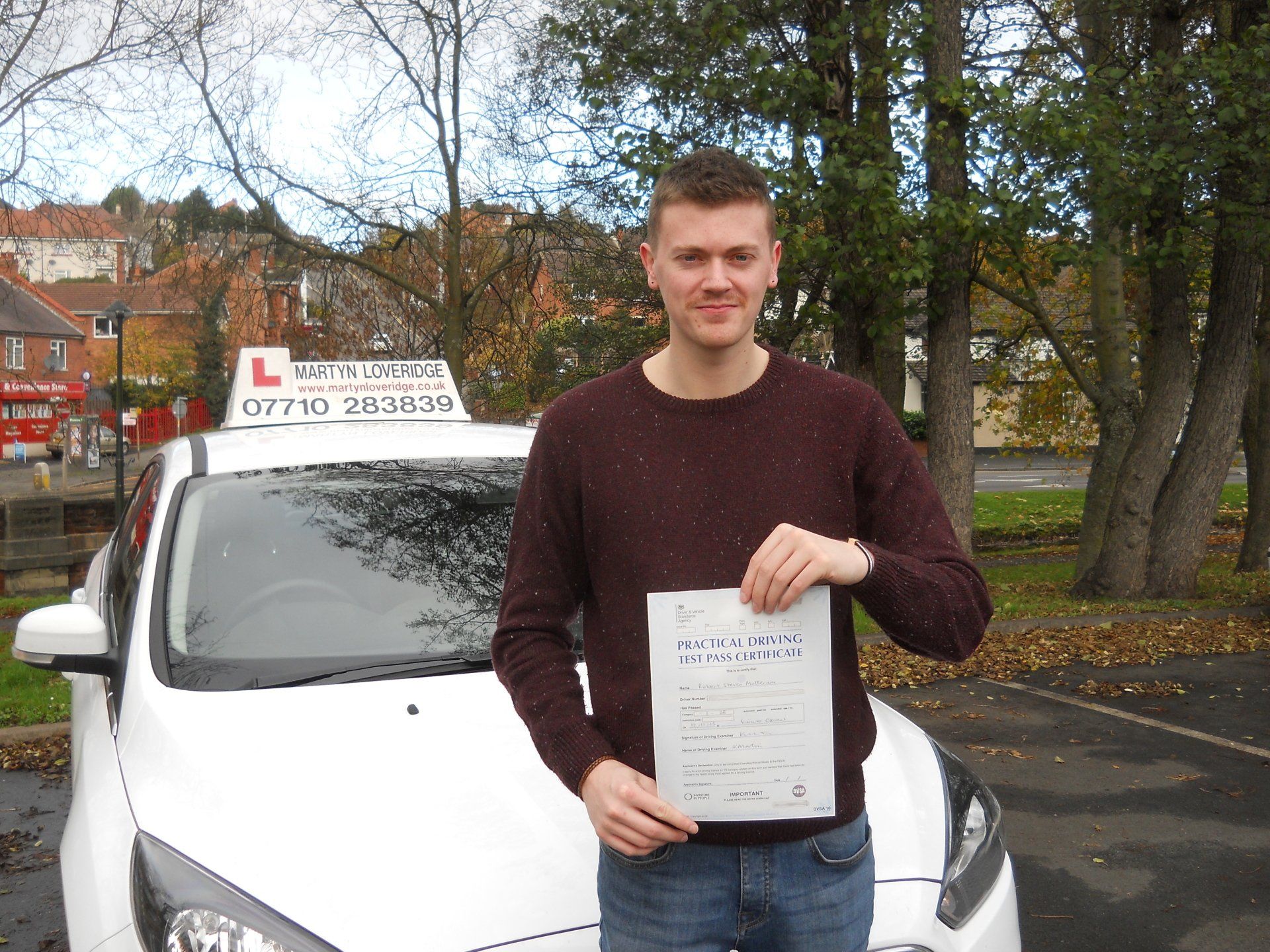 Martyn Loveridge Driver Training's customer 35
