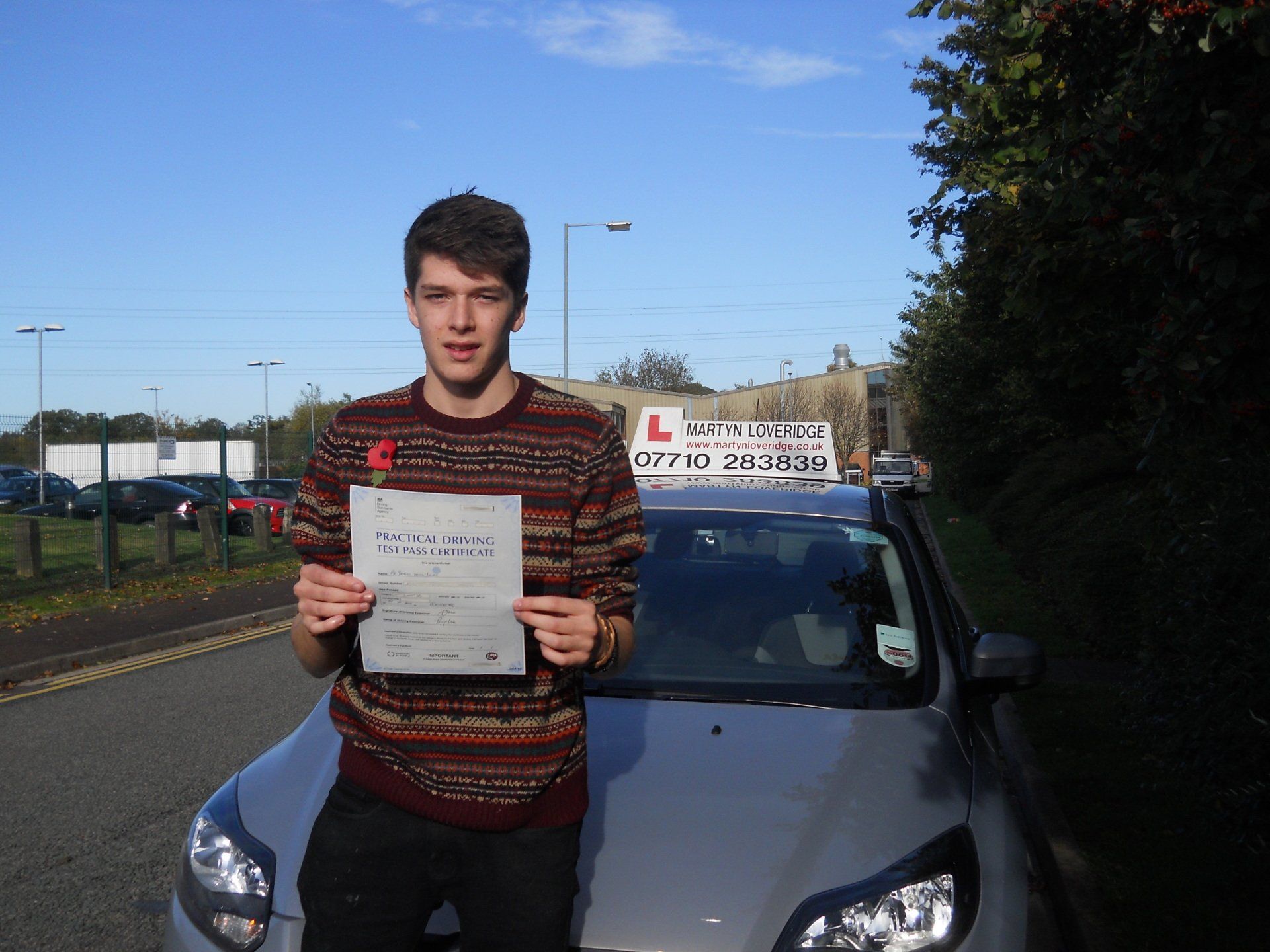 Martyn Loveridge Driver Training's customer 34