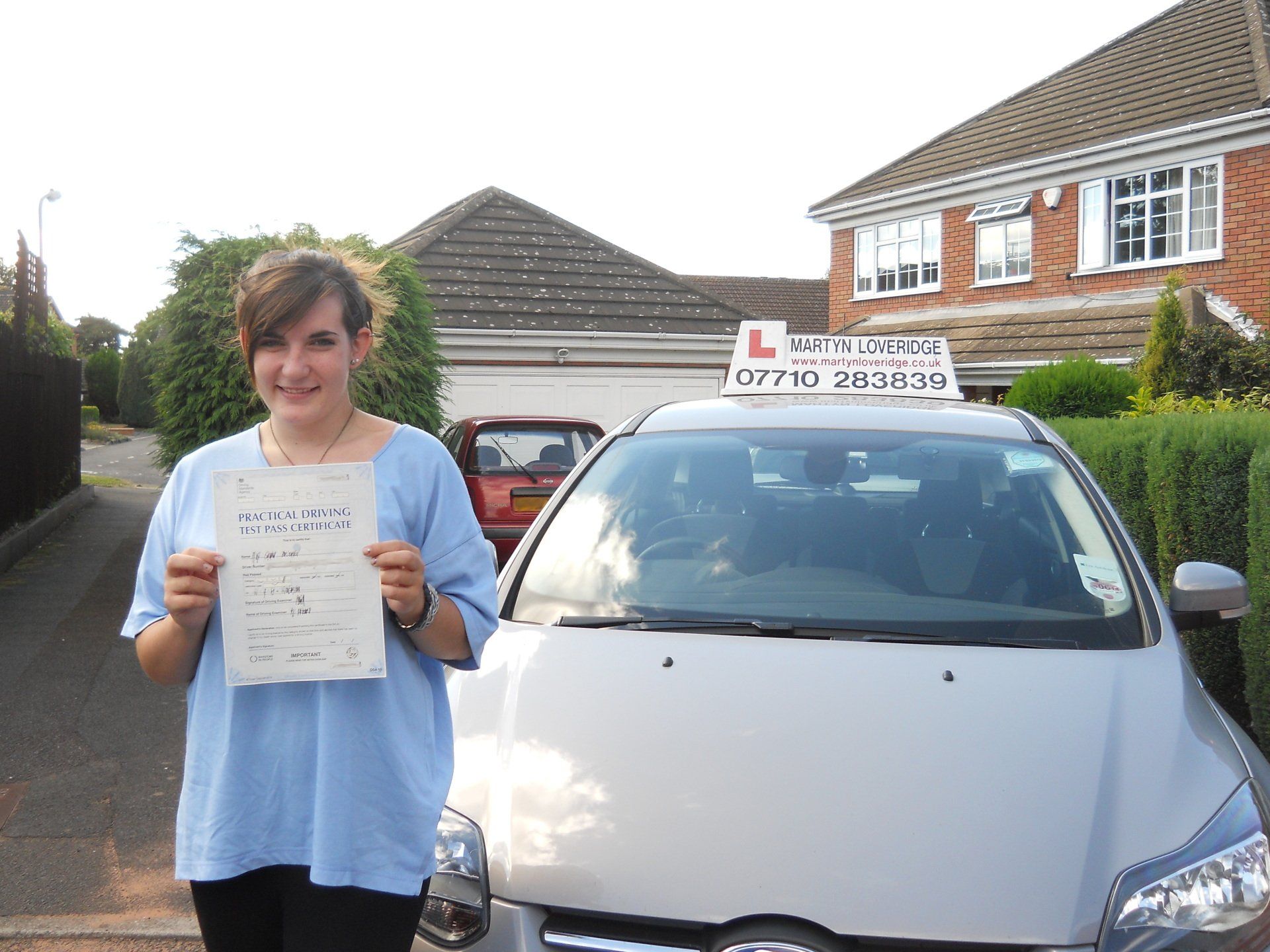 Martyn Loveridge Driver Training's customer 35