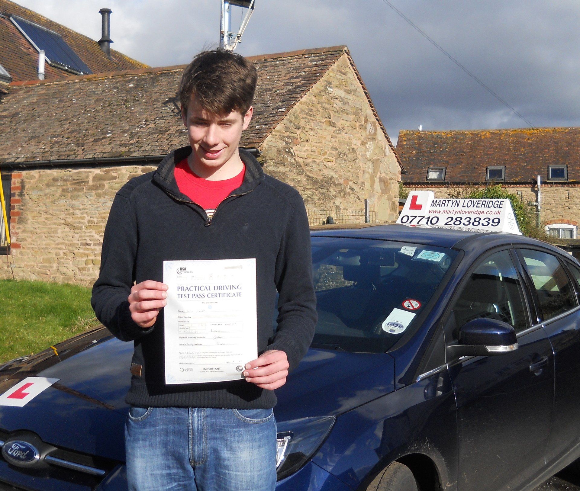 Martyn Loveridge Driver Training's customer 32