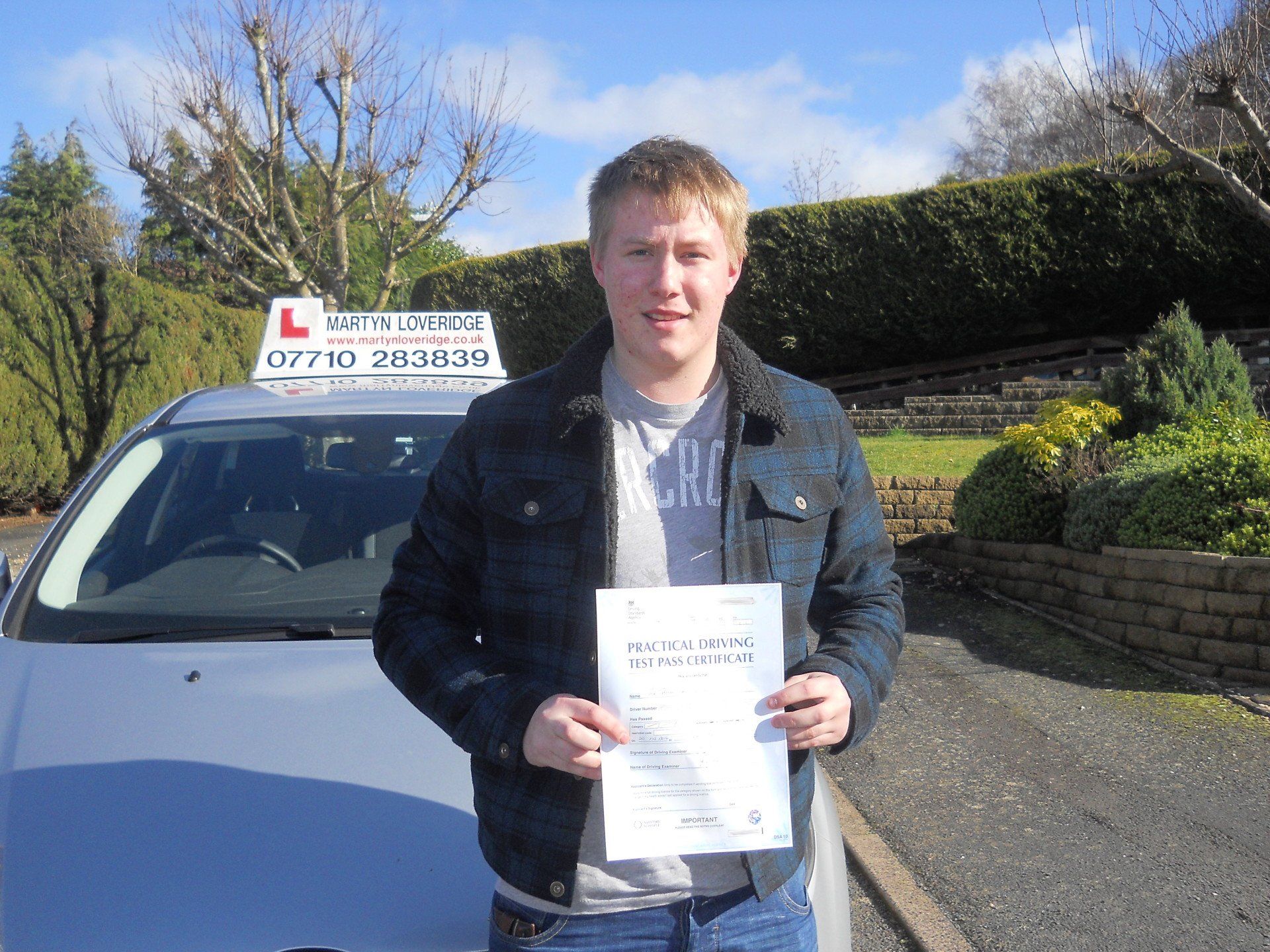 Martyn Loveridge Driver Training's customer 29