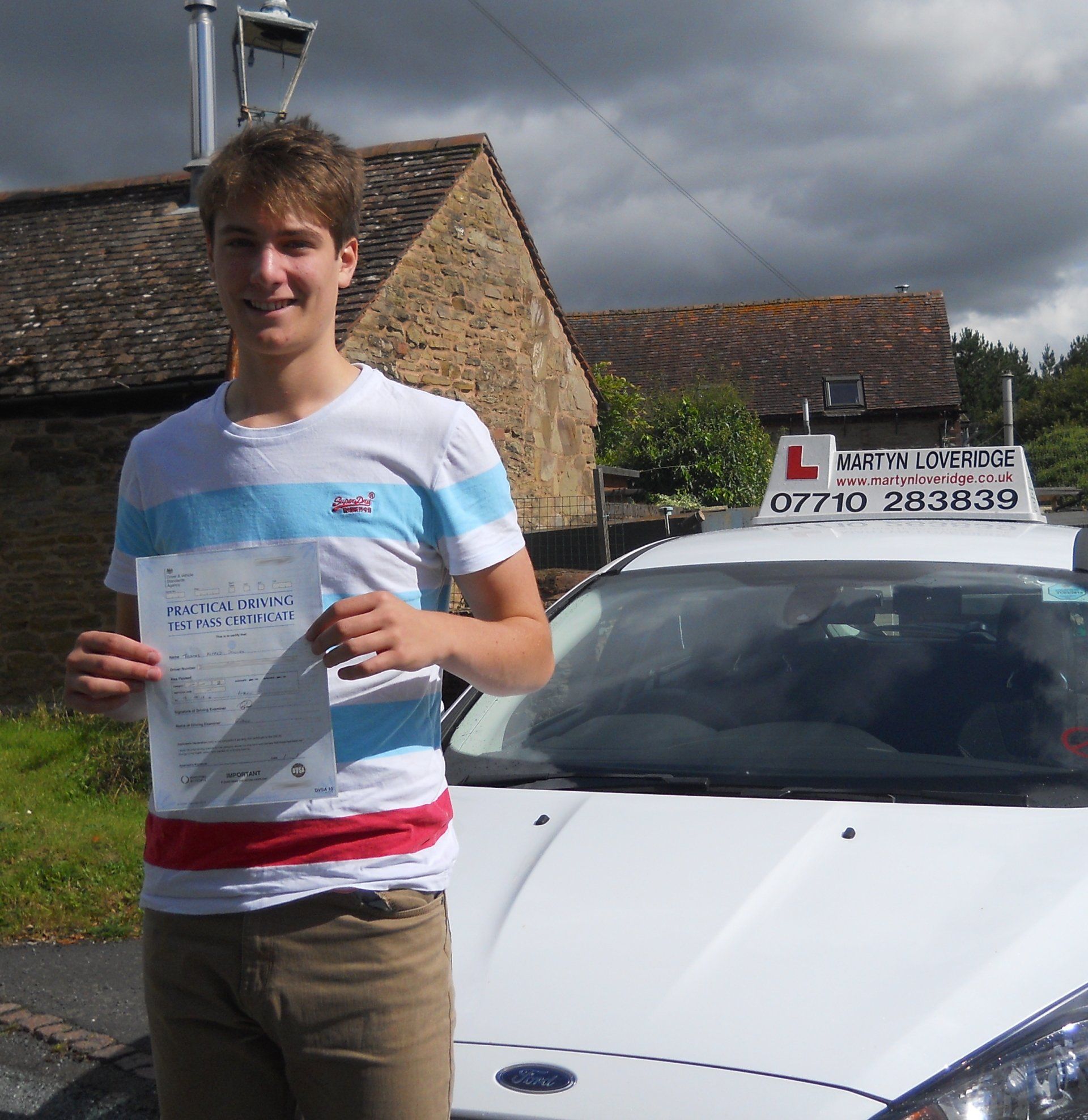 Martyn Loveridge Driver Training's customer 27