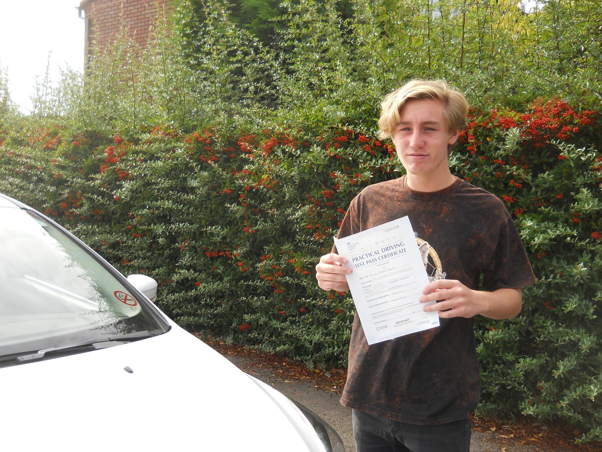 Martyn Loveridge Driver Training's customer 23